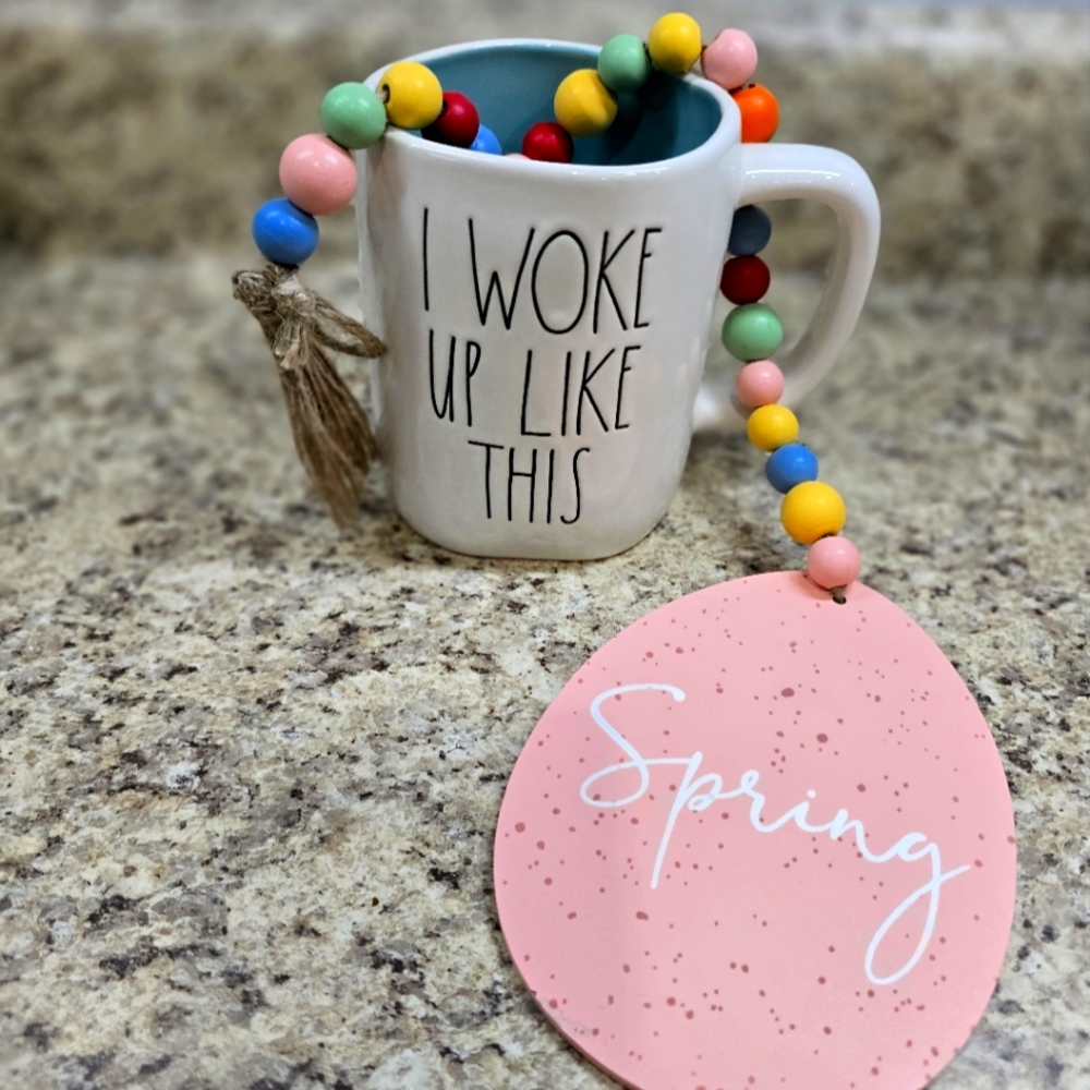 Rae Dunn "I Woke Up Like This" Mug